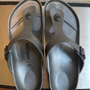 Birkenstock Gizeh essentials EVA slide in 42 grey